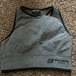 Skechers crop bra top